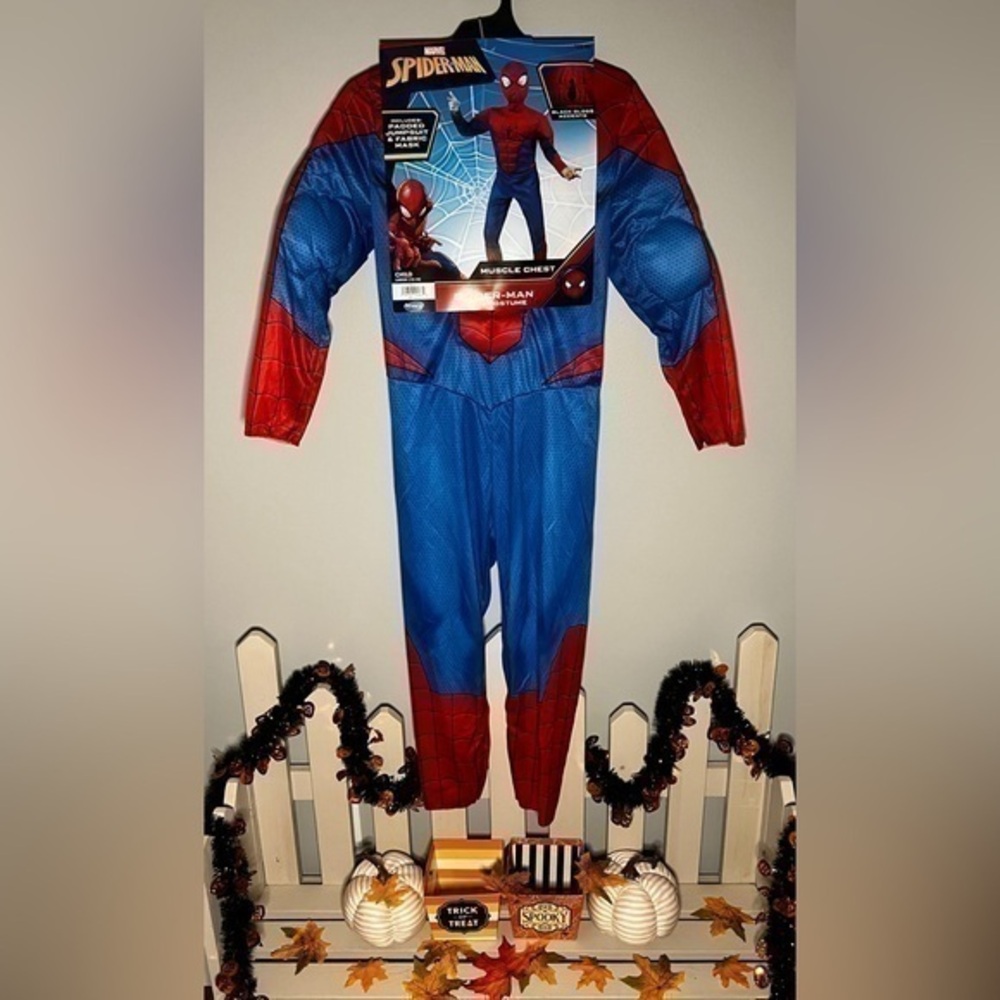 Kid’s Marvel Spider-Man Halloween Costume Size Large (12-14)